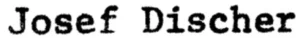DISCHER Firmenlogo, Fassung von 1977